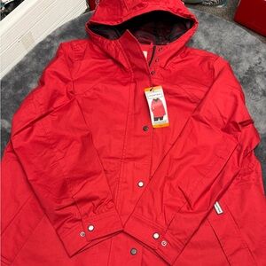 New Hunter Women’s Hooded Rain Jacket, brand new with tags!